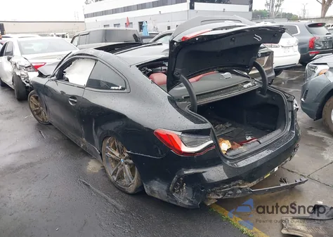 2022 BMW M440I z USA, uszkodzony, nr VIN WBA83AP00NCK96937